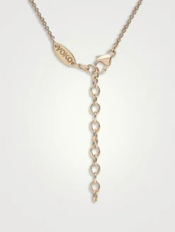 Sleek 18K Gold Akoya Pearl Necklace With Diamonds