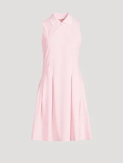 Sleeveless Polo Dress