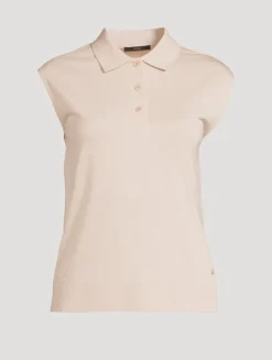 Sleeveless Polo Shirt