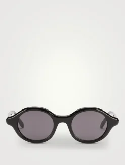 Slim Round Sunglasses