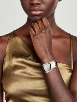 Slim Squared Bangle Bracelet