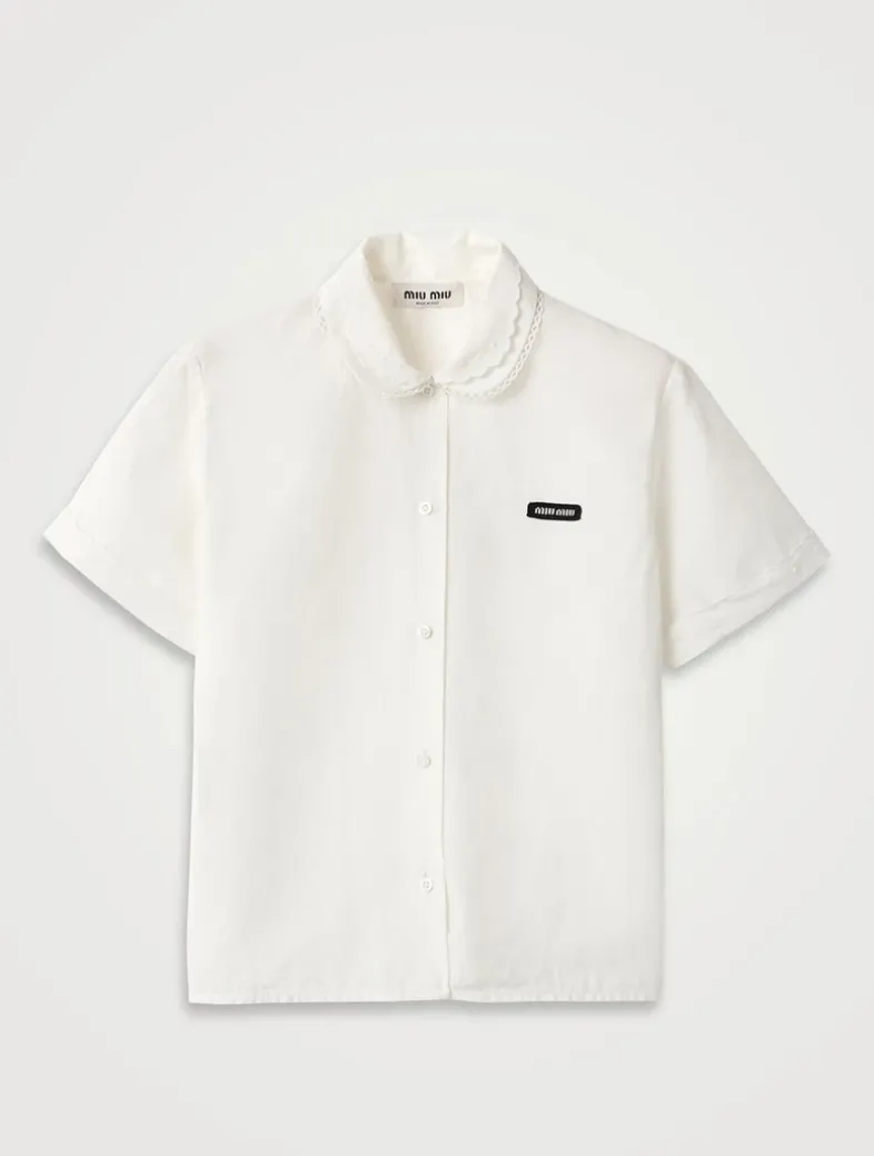 Slubbed Poplin Shirt