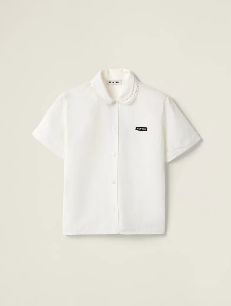 Slubbed Poplin Shirt