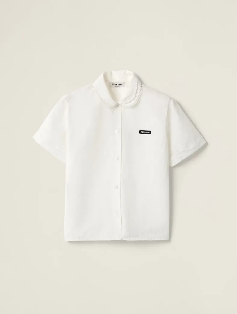 Slubbed Poplin Shirt