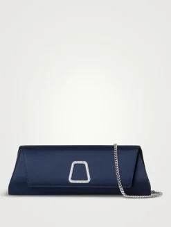Small Anouk Satin Clutch