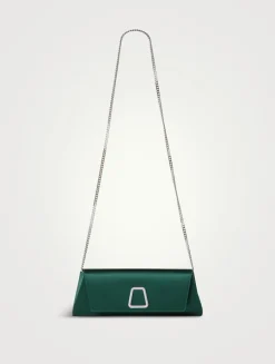 Small Anouk Satin Clutch