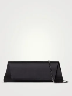 Small Anouk Satin Clutch