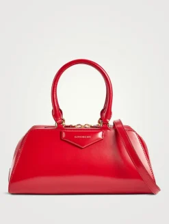 Small Antigona Cube Leather Bag