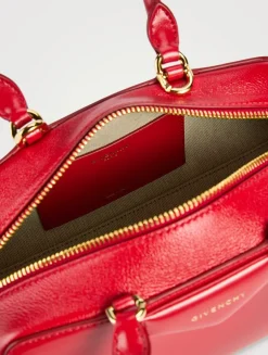 Small Antigona Cube Leather Bag