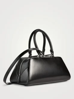 Small Antigona Cube Leather Bag