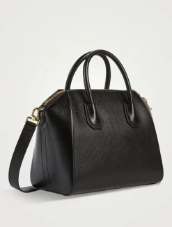 Small Antigona Leather Bag