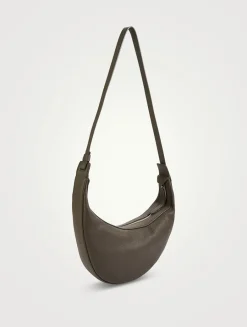 Small Augustina Leather Sling Bag