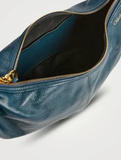 Small Bracelet Leather Shoulder Bag