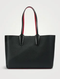 Small Cabata Leather Tote Bag