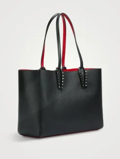 Small Cabata Leather Tote Bag