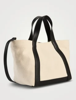 Small Cara Canvas Tote Bag