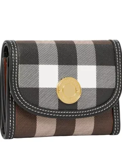 Small Check Folding Wallet