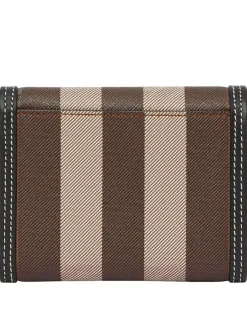 Small Check Folding Wallet