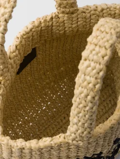 Small Crochet Tote Bag