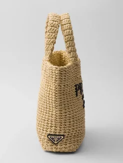 Small Crochet Tote Bag