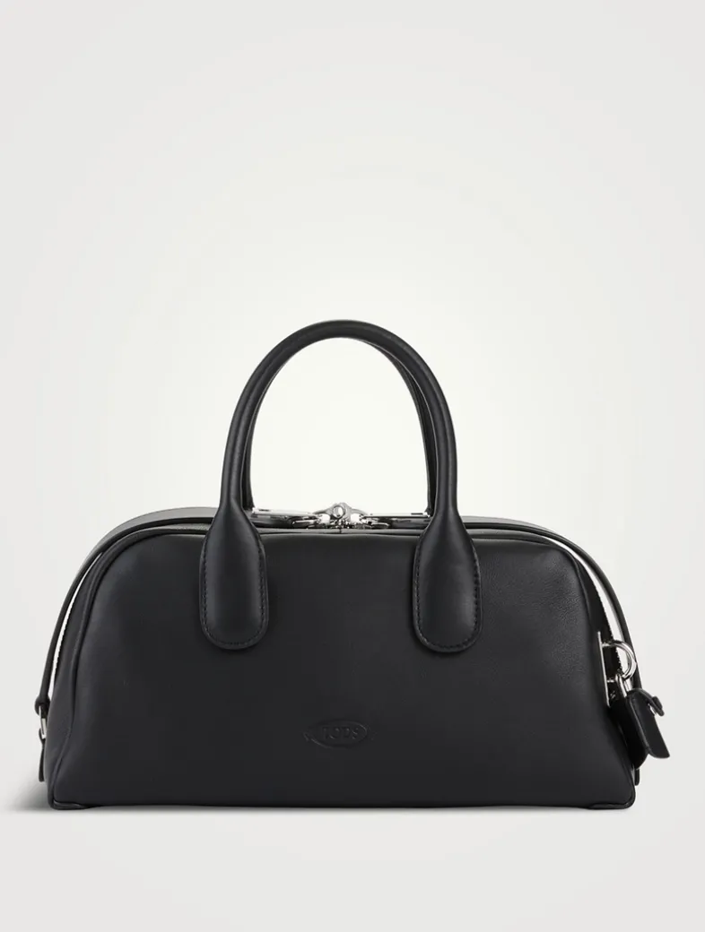 Small Darsena Leather Satchel