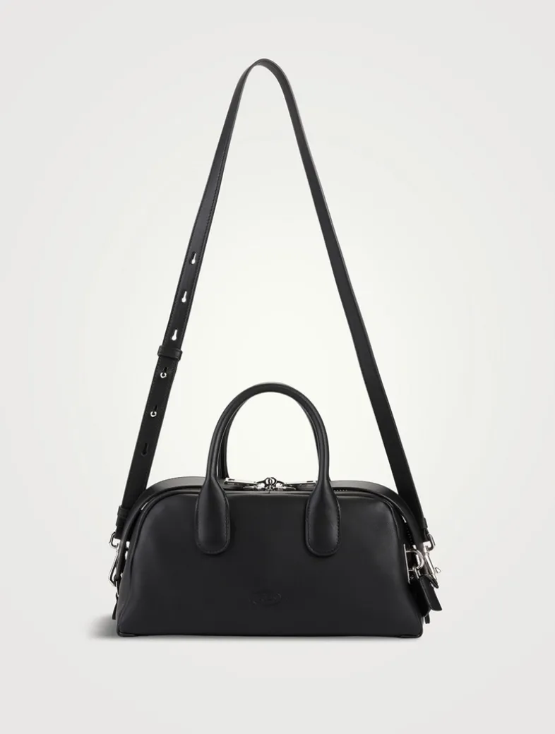 Small Darsena Leather Satchel