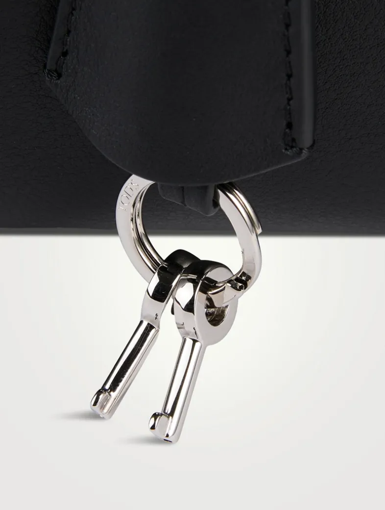 Small Darsena Leather Satchel