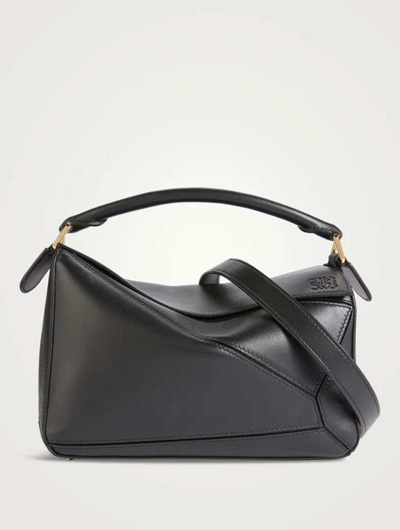 Small Featherlight Puzzle Leather Bag