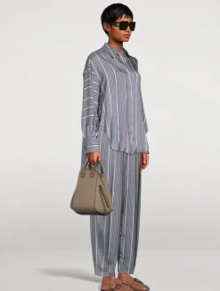 Small Hammock Leather Bag