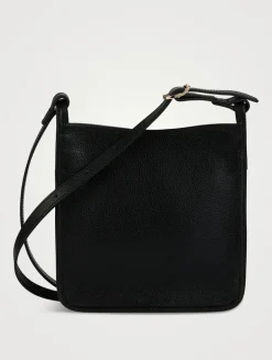 Small Le Foulonné Leather Crossbody Bag