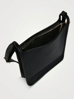 Small Le Foulonné Leather Crossbody Bag