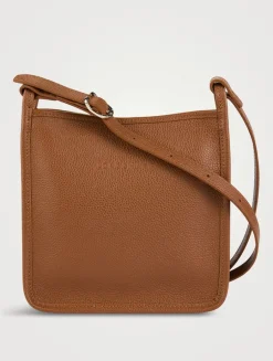 Small Le Foulonné Leather Crossbody Bag