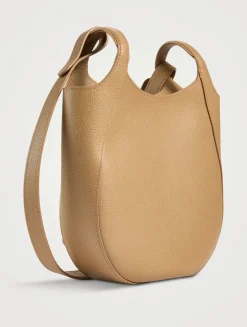 Small Le Foulonné Leather Crossbody Bag