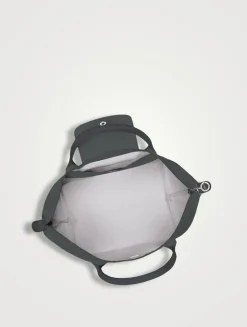 Small Le Pliage Green Top Handle Bag