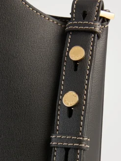 Small Leather Shopping Bag