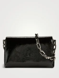 Small Loubi54 Patent Leather Shoulder Bag
