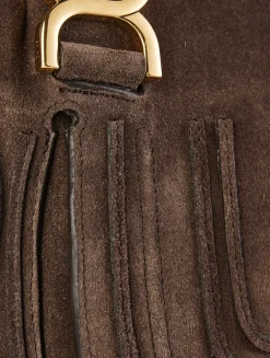 Small Marcie Suede Satchel