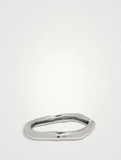 Small Molten Bangle Bracelet