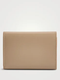 Small Pebble Leather Wallet