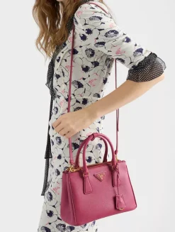 Small Prada Galleria Saffiano Leather Bag