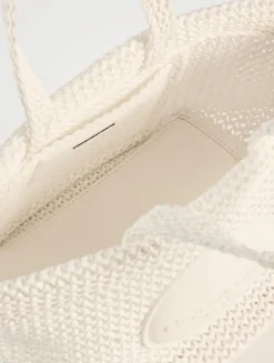 Small Punch Woven Tote Bag