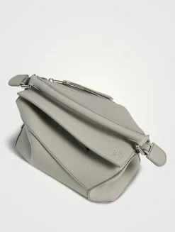 Small Puzzle Leather Bag