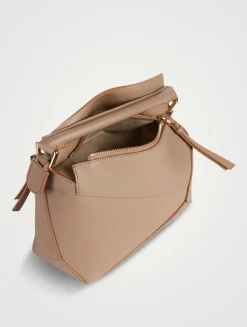 Small Puzzle Leather Bag