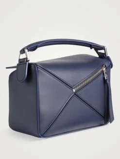 Small Puzzle Leather Bag
