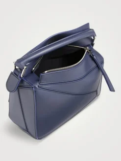 Small Puzzle Leather Bag