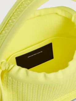 Small Ryan Crystal Rib-Knit Shoulder Bag