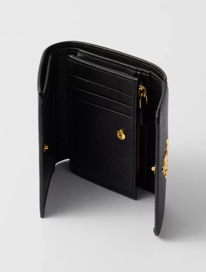 Small Saffiano Leather Wallet