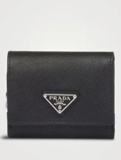 Small Saffiano Leather Wallet