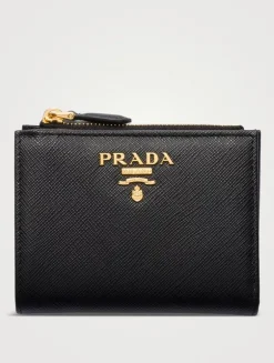 Small Saffiano Leather Wallet