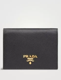 Small Saffiano Leather Wallet